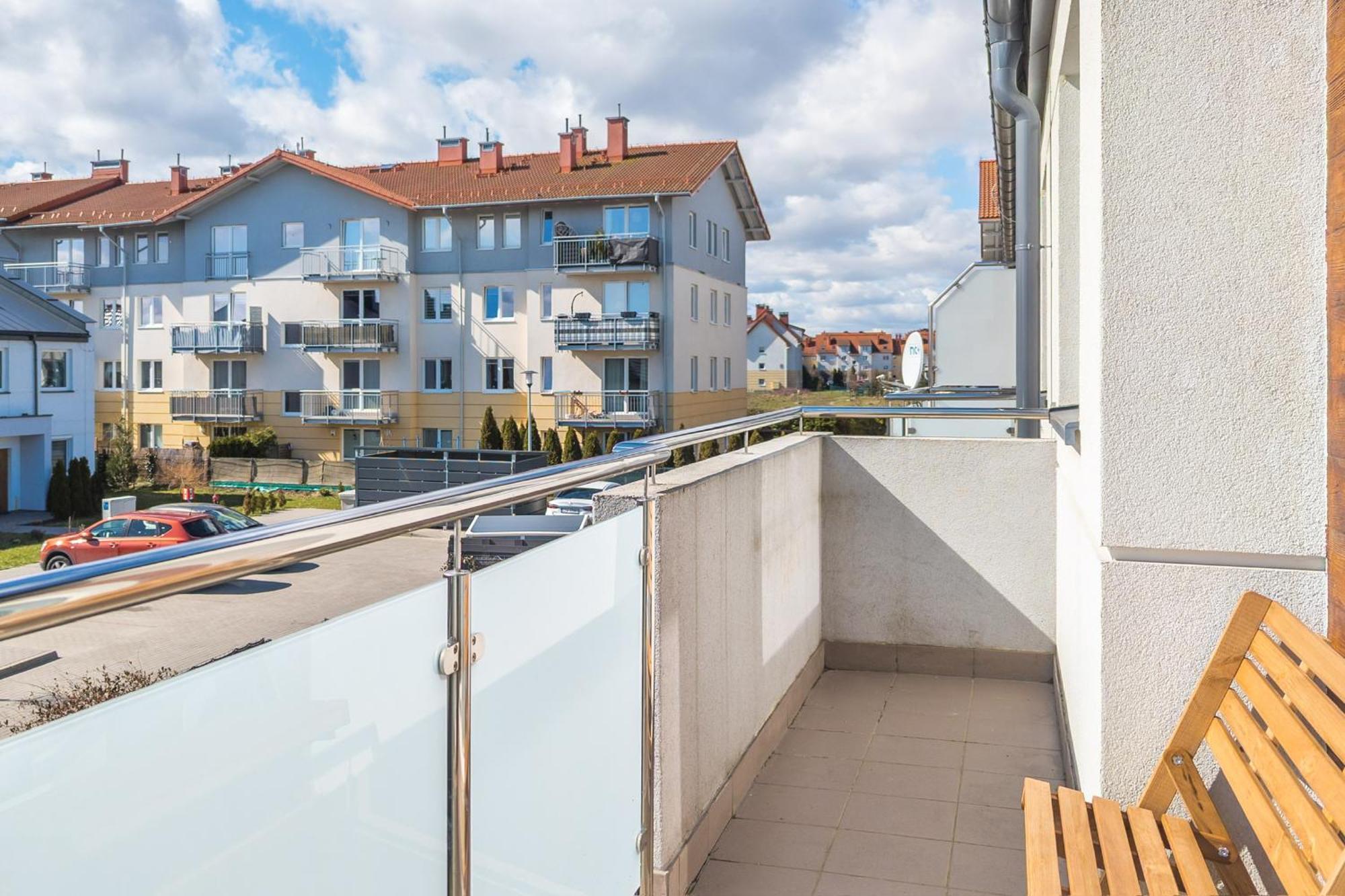 Przestronne 2 Oddzielne Sypialnie Caly Apartament W Spokojnej Dzielnicy Borkowo  Esterno foto